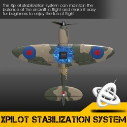 Modelfly Spitfire 400mm m gyro