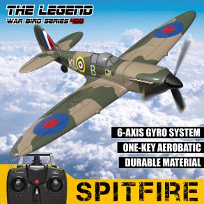 Modelfly Spitfire 400mm m gyro