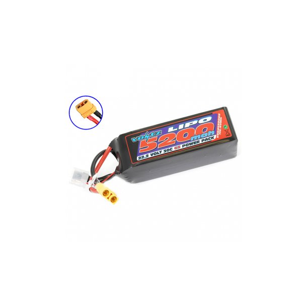 Voltz LiPo 5200 22,2V 30C m. XT90