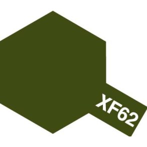 Tamiya Acrylic Mini XF-62 Olive Drab (Flat)