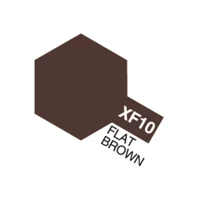 TAMIYA Acrylic Mini XF-10 Flat Brown (Flat)