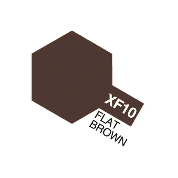TAMIYA Acrylic Mini XF-10 Flat Brown (Flat)