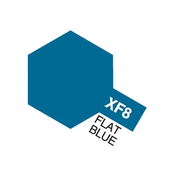  TAMIYA Acrylic Mini XF-8 Flat Blue (Flat)