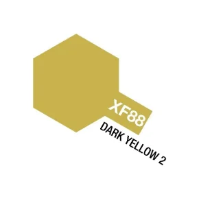 Tamiya Acrylic Mini XF-88 Dark Yellow 2 (mat)