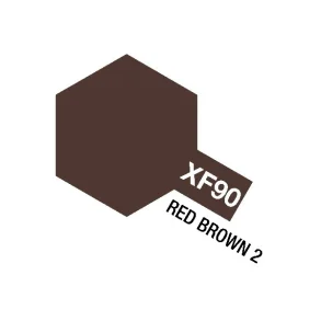 Tamiya Acrylic Mini XF-90 Red Brown 2 (Flat)