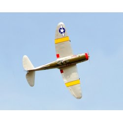 Thunderbolt 33-45cc gas ARTF med elektrisk understel