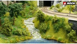 Landskabsmaterialer til diorama og togbane
