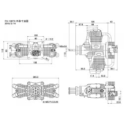 FG-100TS Twin 4-Cycle Gas Engine