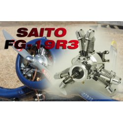 FG-19R3 19cc 4-stroke 3-cyl Radical Gasoline Engine