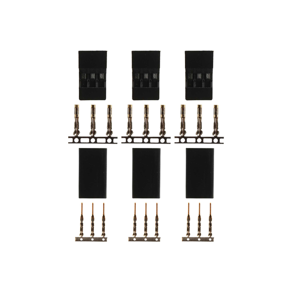 Servostik 3 sæt Stik (løse) Holte Modelhobby