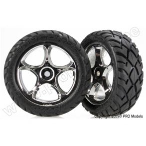 TIRES & WHEELS, ASSEMBLED (TRA Traxxas