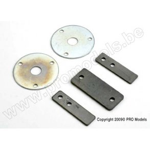 BALL/GEAR STAY PLATES Traxxas