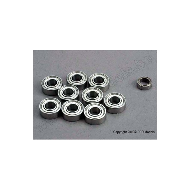BALL BEARING SET: 5x11x4mm (9) Traxxas