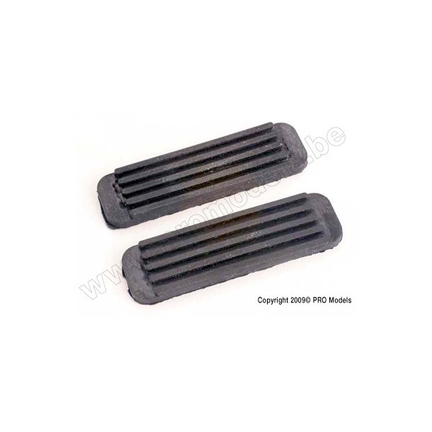 BATTERY SHOCK PADS, RUBBER (2) Traxxas