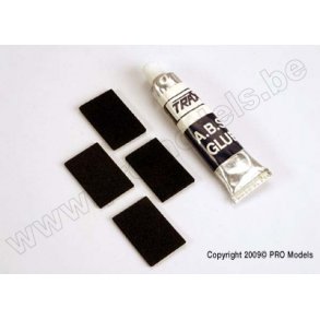GLUE FOR ABS/ BATTERY PADS (4) Traxxas