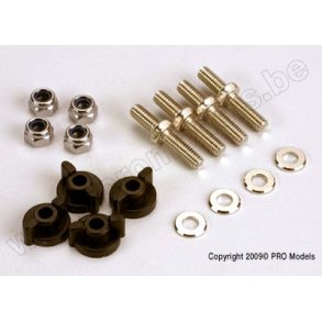 ANCHORING PINS WITH LOCKNUTS ( Traxxas