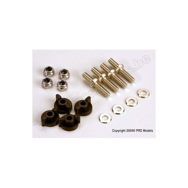 ANCHORING PINS WITH LOCKNUTS ( Traxxas