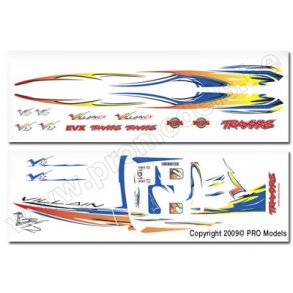 DECAL SHEET, VILLAIN EX Traxxas