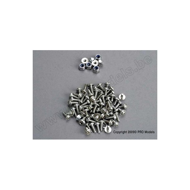 SCREW ASSORTMENT: ROUNDHEAD SE Traxxas