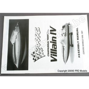 VILLAIN MANUAL Traxxas