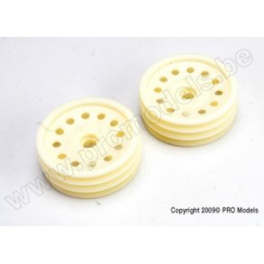 WHEELS, FRONT, NATURAL Traxxas