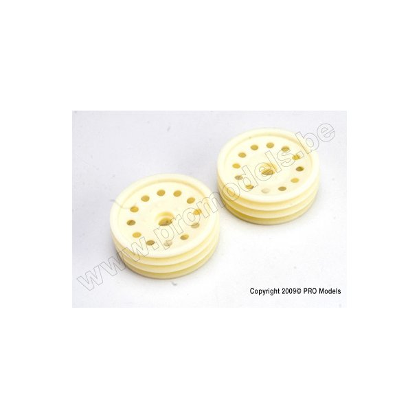 WHEELS, FRONT, NATURAL Traxxas