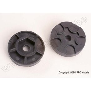 HUB ADAPTORS, PLASTIC Traxxas