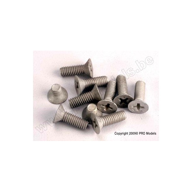 SCREWS, COUNTERSUNK MACHINE SC Traxxas