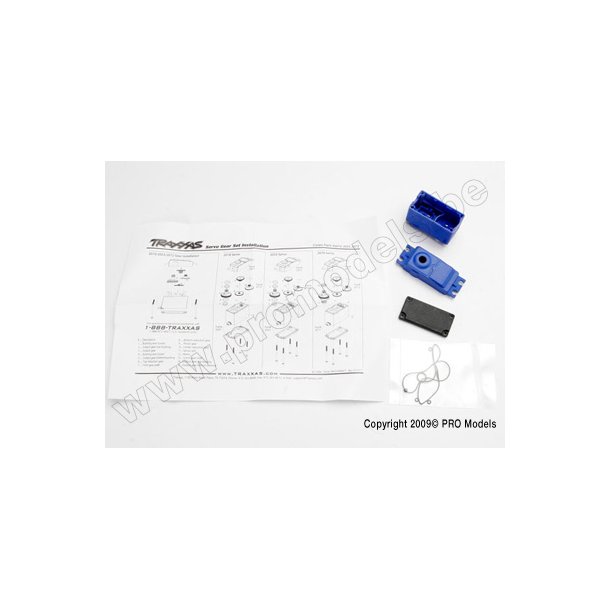 SERVO CASE/GASKETS (FOR 2056 A Traxxas