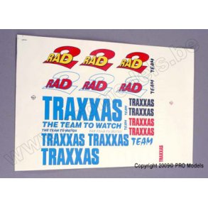 DECAL SHEET, RAD 2 Traxxas