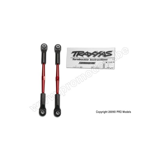 TURNBUCKLES, ALUMINUM (RED-ANO Traxxas