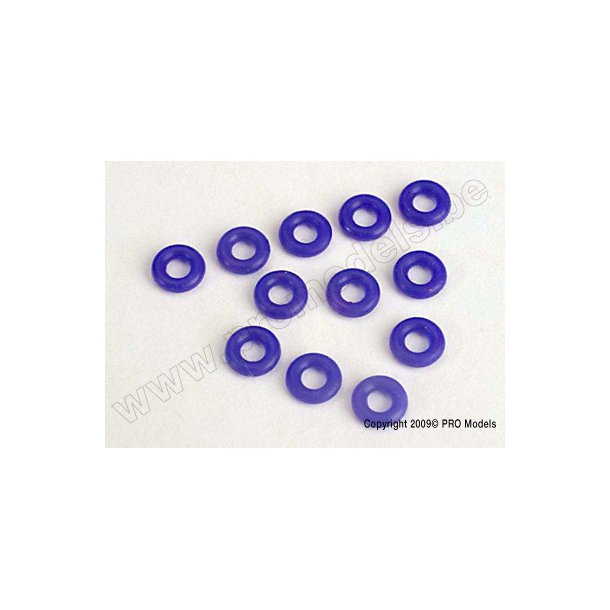BLUE SILICONE O-RINGS (12) Traxxas