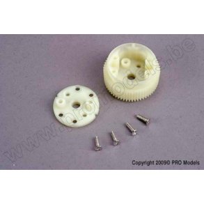 MAIN DIFF GEAR/COVER/SCREWS (P Traxxas