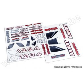 DECAL SHEET, BANDIT Traxxas