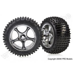 TIRES & WHEELS, ASSEMBLED (TRA Traxxas