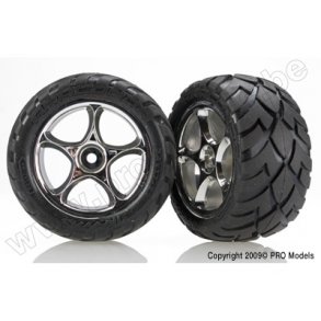 TIRES & WHEELS, ASSEMBLED (BAN Traxxas