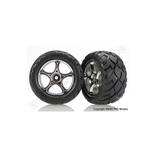 TIRES & WHEELS, ASSEMBLED (BAN Traxxas