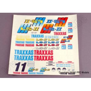 LS-II DECALS Traxxas