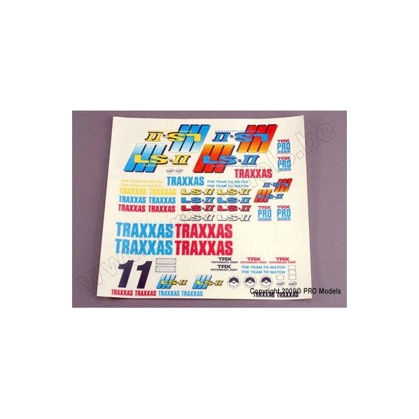 LS-II DECALS Traxxas