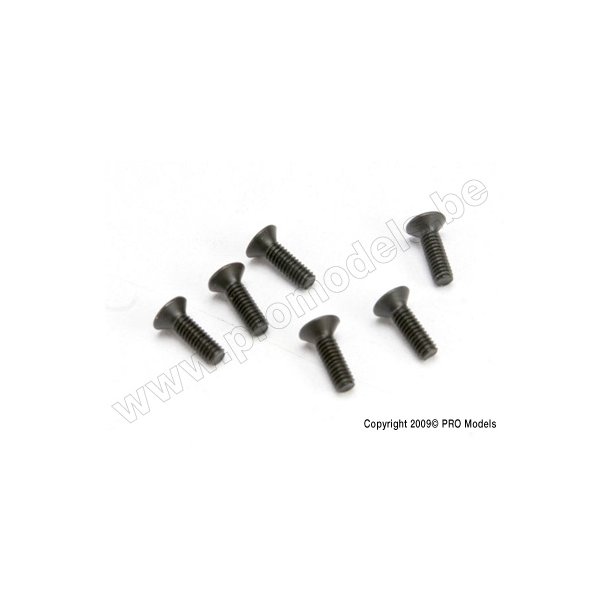 SCREWS, 2.5X8 COUNTERSUNK MACH Traxxas