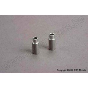 SPACERS ALUMINUM 3x6x12mm (2) Traxxas