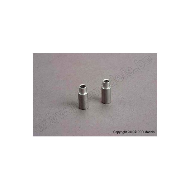 SPACERS ALUMINUM 3x6x12mm (2) Traxxas