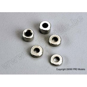 SPACERS, ALUMINUM, 3x6x1.5mm ( Traxxas