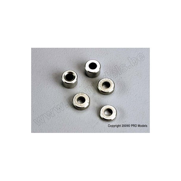 SPACERS, ALUMINUM, 3x6x1.5mm ( Traxxas