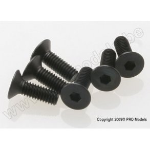 SCREWS, 4X12MM COUNTERSUNK MAC Traxxas