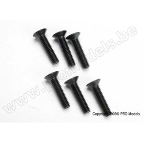 SCREWS, 4X18MM COUNTERSUNK MAC Traxxas