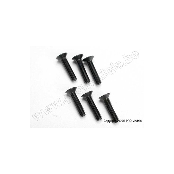 SCREWS, 4X18MM COUNTERSUNK MAC Traxxas