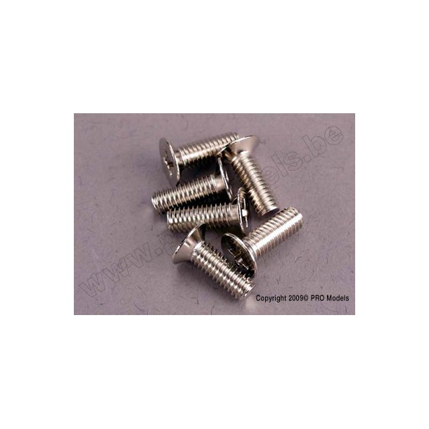 SCREWS, 4x12mm COUNTERSUNK MAC Traxxas