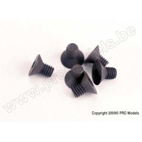 SCREWS, 3x5mm COUNTERSUNK MACH Traxxas