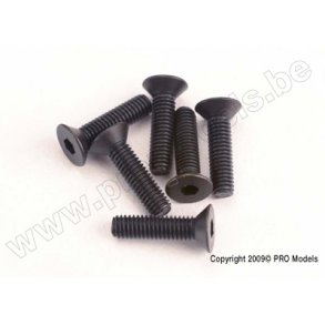 SCREWS, 3x12mm COUNTERSUNK MAC Traxxas